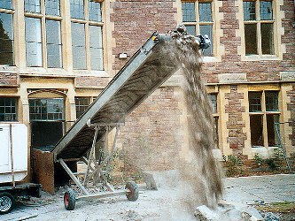 House clearance conveyor